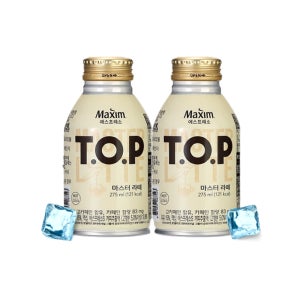 TOP 캔커피 티오피 마스터라떼 275ml 48캔 (24캔 x 2박스)