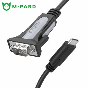 엠파드 USB 2.0 C타입 RS232 시리얼 컨버터 1.8m MP-MD083