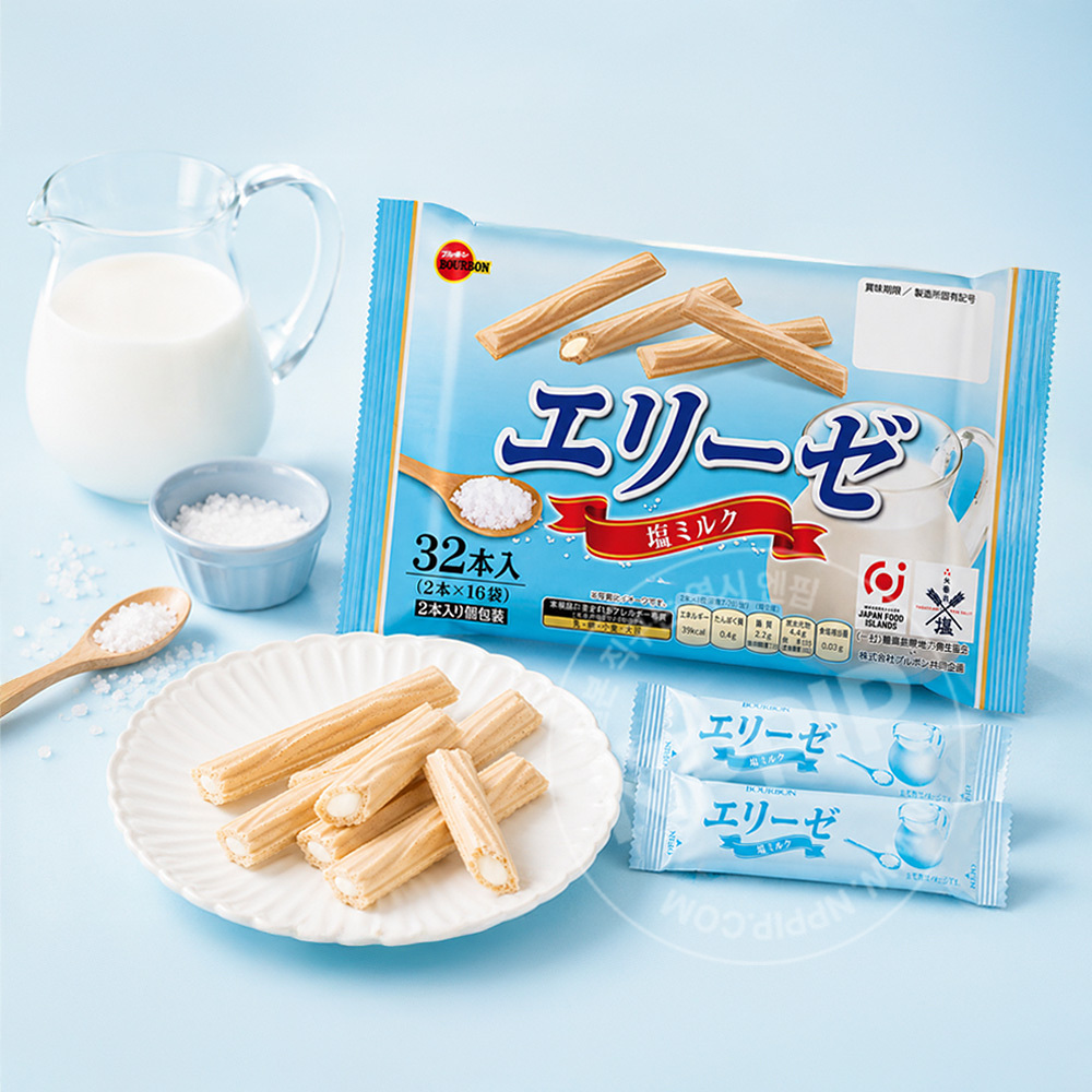 부르봉 엘리제 일본 과자 소금밀크맛, 115g, 1개 대표 이미지