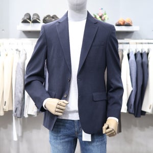 바쏘옴므 네이비 고스판 경량 캐주얼 자켓 WSA2JK66ANY