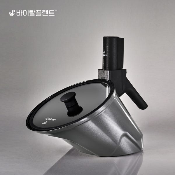 바이탈플랜트 롤팬 플러스+ 그레이 자동회전냄비