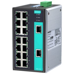 MOXA EDS-316 산업용 16포트 스위칭허브