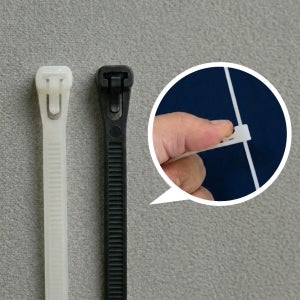 재사용가능 케이블타이, 반복사용 가능 전선정리 다용도 케이블타이 100개입