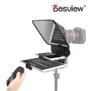 Desview 데스뷰 T3 미니 텔레프롬프터 스마트폰 태블릿 거치