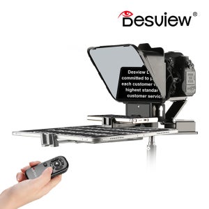 Desview 데스뷰 P8 미니 텔레프롬프터 스마트폰 태블릿 거치