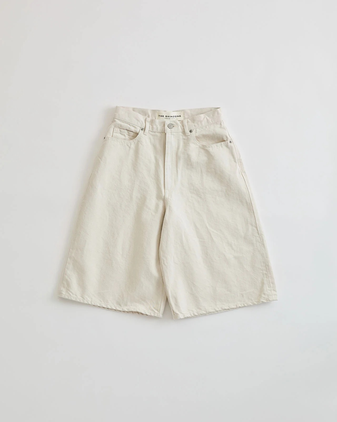신존 THE SHINZONE 26SS COTTON LINEN BERMUDA PANTS