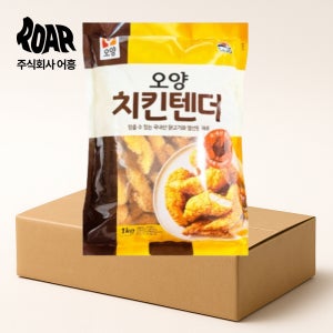 사조 오양 치킨텐더 1box (1kg x 10봉) 샐러드 사이드 튀김