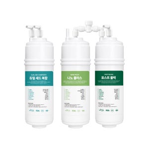 [호환] 코웨이 CHPI6500L 정수기 필터 나노멤브레인방식 셀프교체용 3종 1회분