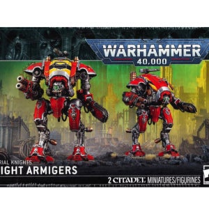 워해머 40k Knight Armigers / 아미저 기사
