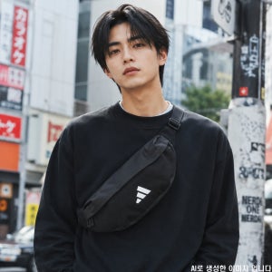아디다스 데일리 힙색 웨이스트백 트레이닝 러닝 여행 보조가방 블랙