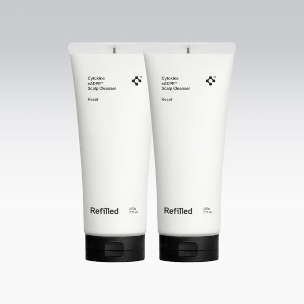 리필드 사이토카인 cADPR 스칼프 리셋 두피 클렌저 220ml 2개 샴푸