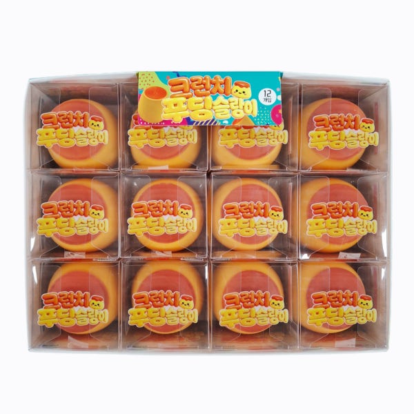 푸딩 크런치 슬랑이 kc인증 말랑이 스트레스 해소 촉감 놀이 모찌