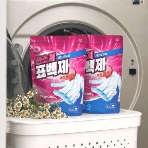 레인보우샵 산소계표백제 클린파워 3kg, 2개