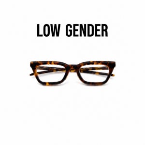 로우젠더 스내치05 LOW GENDER snatch05 톨토이즈 스퀘어 두꺼운 뿔테 안경