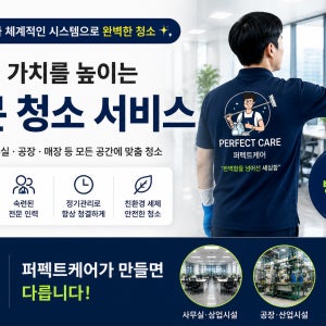 양산증산학원청소전문업체 퍼펙트케어