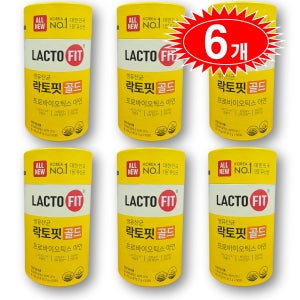 락토핏 유산균 골드 종근당 락토핏 생유산균 프로바이오틱스 40억 CFU 50포, 6개
