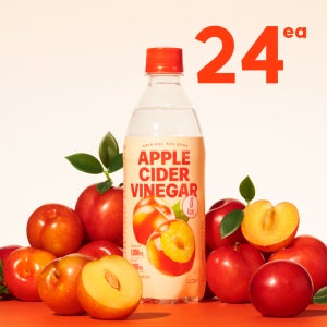 클룹 애사비소다 제로 탄산음료 자두, 500ml, 24개