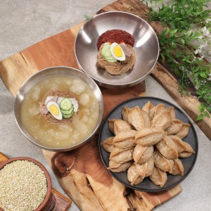 조정애 명인 진심 메밀 냉면 10인분 / 물냉면 비빔냉면 수제 만두 메밀면 평양냉면 밀키트