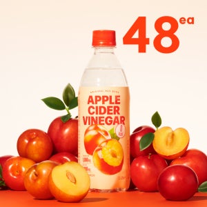 클룹 애사비소다 제로 탄산음료 자두, 500ml, 48개