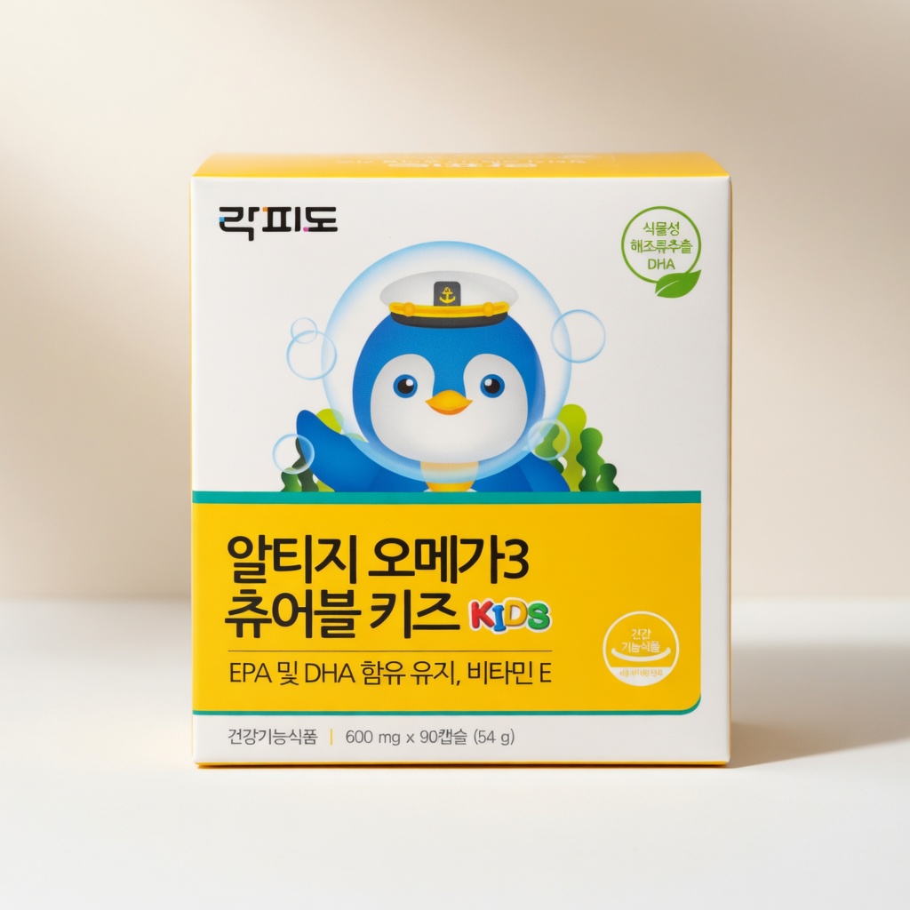 락피도 알티지 오메가3 츄어블 키즈 제품 이미지