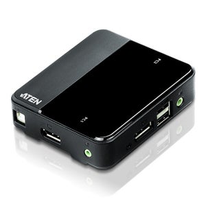 에이텐 ATEN KVM스위치 2포트 USB DP케이블 CS782DP-AT