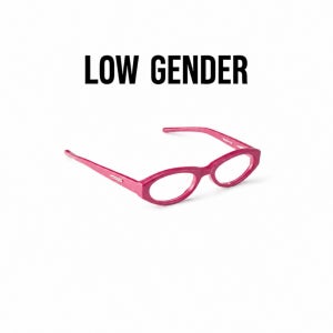 로우젠더 스내치06 LOW GENDER snatch06 VIN 오벌형 긱시크 뿔테 안경