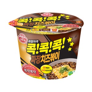 오뚜기 콕콕콕 짜장치즈볶이 용기 100g