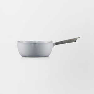 버미큘라 유키하라 편수 냄비 주물 법랑 한손 냄비 IH 인덕션 대응 20cm, 그레이