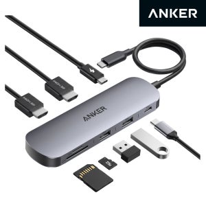 앤커 나노 USB-C 8-in-1 듀얼 디스플레이 허브 A210B