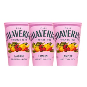 [공식수입사] 끼아베리니 전통 프리미엄 수제 잼 (라즈베리) 320g, 3개