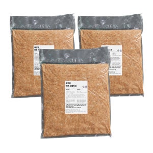 육연당 한돈 떡갈비 함박스테이크용 생반죽 보통맛, 5kg, 3개