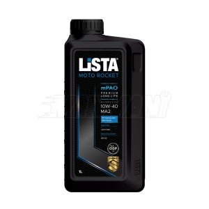 리스타 모토로켓 10W40 MA2 메뉴얼 바이크 엔진오일 1L