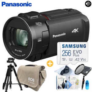 파나소닉 컴팩트 4K 캠코더 HC-VX3 + 프리미엄 삼각대 9종 패키지 (256GB 메모리/MCUV 필터/ 캠코더가방)
