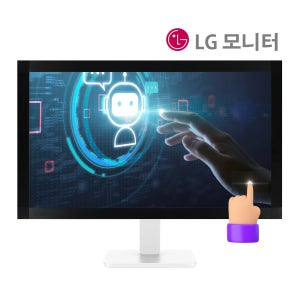 LG전자 적외선 터치모니터 60cm(24인치)24MR400W 산업용 모니터 포스장비