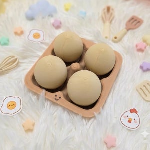 (바로배송) 계란 4구 키캡 클릭커 딸깍이