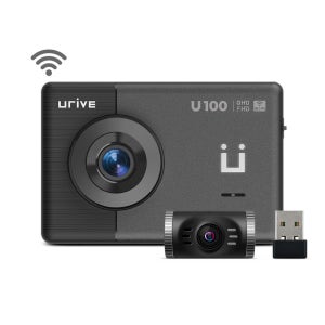 [26년 동글포함] 유라이브 U100 와이파이 QHD 2채널 블랙박스 32GB, 설치비별도