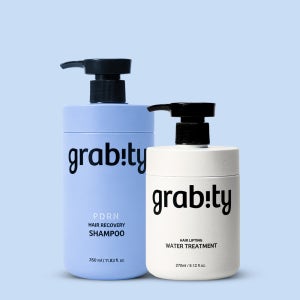 그래비티g0.0 PDRN 헤어 리커버리 샴푸 + 트리트먼트 세트