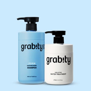 [2종세트] 그래비티지영영 PDRN 헤어 리커버리 샴푸 350ml +워터 트리트먼트 270ml
