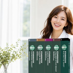 스타벅스 네스프레소 캡슐 대표 5종세트 애프터눈티세트, 10개입, 5개