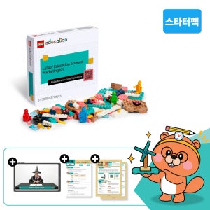 [1회 디지털 콘텐츠 포함] 레고에듀케이션 퓨디랑 사이언스8+ 스타터 팩(PACK) 추천연령:10-13세 / 과학 교과연계 레고 사이언스