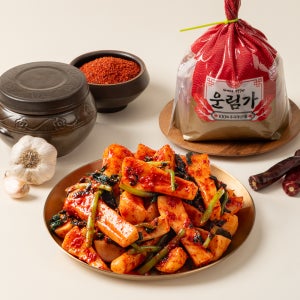 [새벽배송] 운림가 55년전통 국산 전라도 총각김치 1.5kg