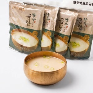 트레이더스 피코크 한우사골곰탕 500g X 4입