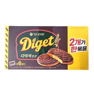 오리온 다이제 초코 312g