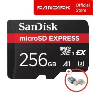 샌디스크 마이크로 SD카드 익스프레스 256GB 256기가 닌텐도 스위치2 메모리카드 + 전용리더기 패키지