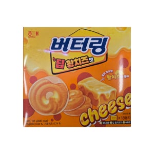 해태 버터링 딥 황치즈 맛 155g 1개