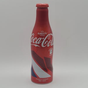 코카콜라 유로 2016 프랑스 에디션 250ml 알루미늄 보틀 1병 한정판 프랑스 1984,2000년 우승기념 프랑스 제작