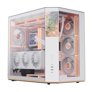 앱코 UD51L 엑시드 LCD 강화유리 ARGB BTF (화이트)