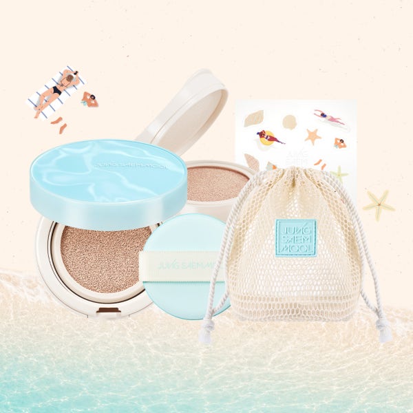 [8월 슈퍼적립][썸머에디션] 정샘물 에디션 스킨 누더 쿠션(리필 포함) 14gx2 SPF50+ / PA+++
