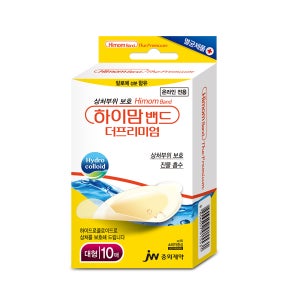JW중외제약 하이맘밴드 더프리미엄 대형 35x60mm 10매 x 1개
