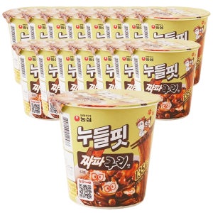 농심 누들핏 짜파구리, 41.5g, 16개
